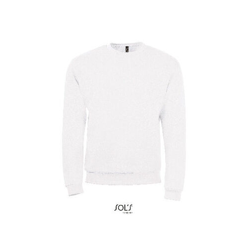SWEAT COL ROND BLANC