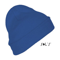 BONNET UNICOLORE AVEC REVERS