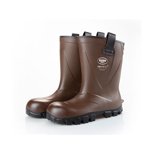 Bottes de sécurité RIGLITEX FUR S5 MARRON NOIR