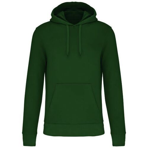 Sweat-shirt &agrave; capuche K4027 FOREST GREEN