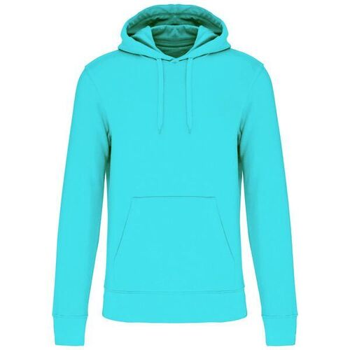 Sweat-shirt &agrave; capuche K4027 SEA TURQUOISE