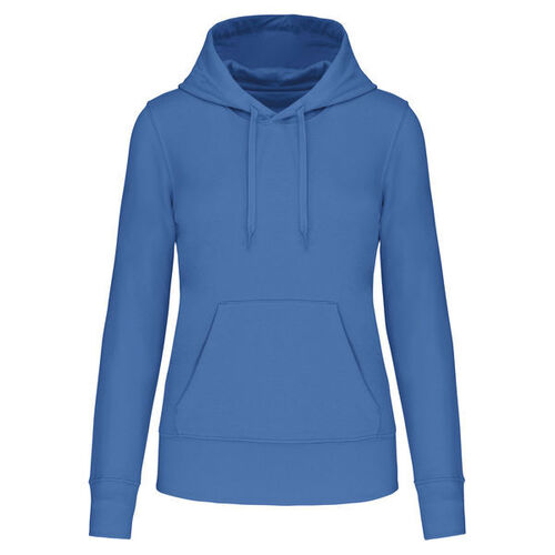 Sweat-shirt &agrave; capuche K4028 LIGHT ROYAL BLUE