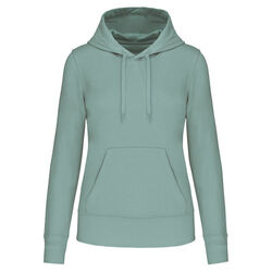 Sweat-shirt &agrave; capuche K4028 SAGE