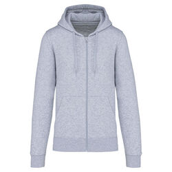 Sweat-shirt full zip &agrave; capuche K4030 OXFORD GREY