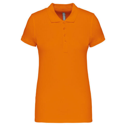 Polo MC femme piqu&eacute;