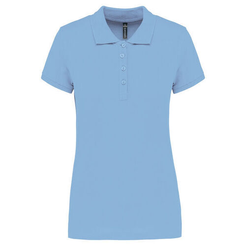 Polo MC femme piqu&eacute;