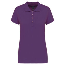 Polo MC femme piqu&eacute;