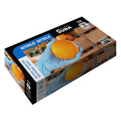 Gants chimie - Usage court NITRILE NON POUDRÉS