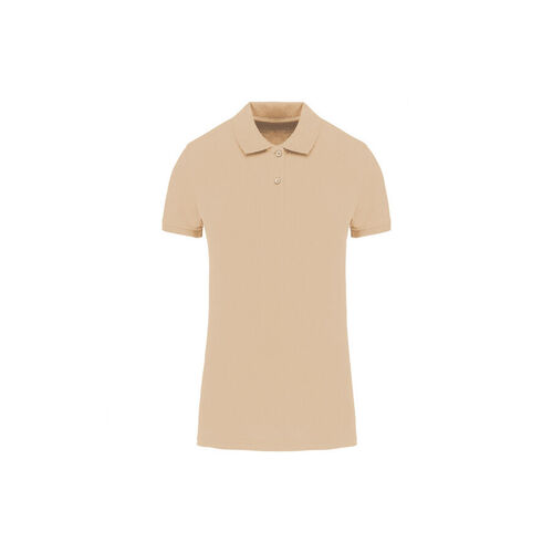 Polo Femme Bio 180 K2026 Light Sand