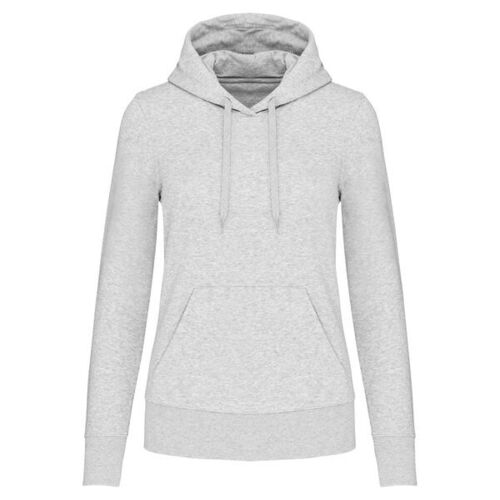 Sweat-shirt &agrave; capuche K4028 ASH HEATHER