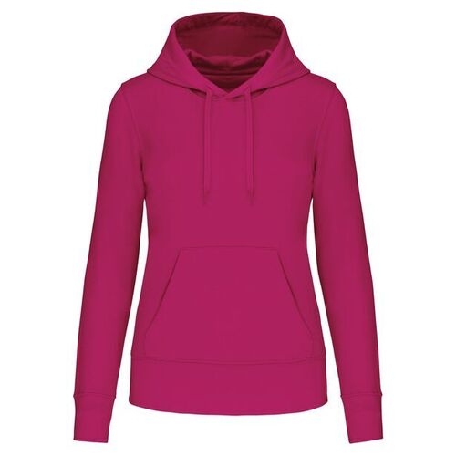 Sweat-shirt &agrave; capuche K4028 FUCHSIA