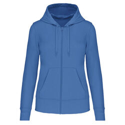 Sweat-shirt full zip &agrave; capuche K4031 Coutances