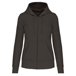 Sweat-shirt full zip &agrave; capuche K4031 Coutances