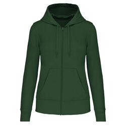 Sweat-shirt full zip &agrave; capuche K4031 Coutances