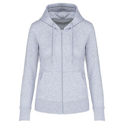 Sweat-shirt full zip &agrave; capuche K4031 Coutances