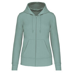 Sweat-shirt full zip &agrave; capuche K4031 Coutances