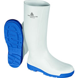 Bottes de s&eacute;curit&eacute; NITRIC SB FO SRC BLANC BLEU Coutances